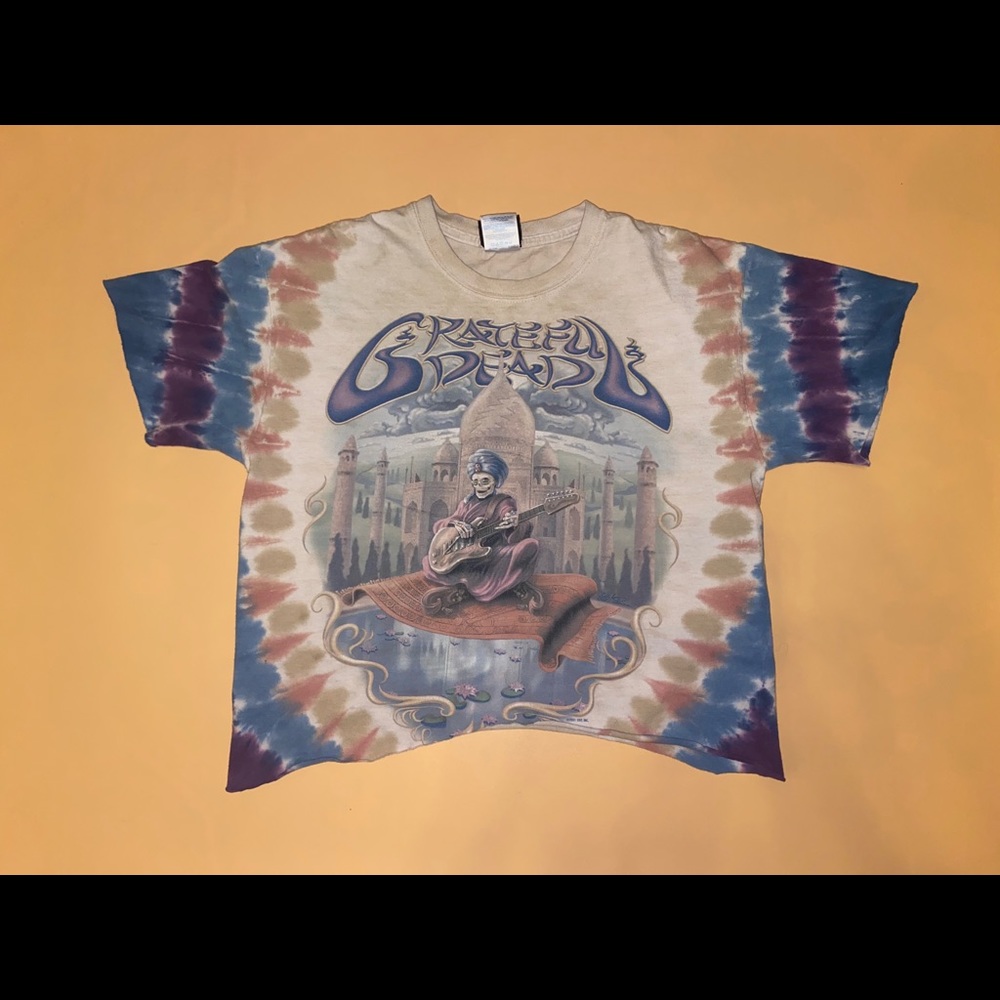 2001 Grateful Dead Carpet Ride Cropped Tshirt